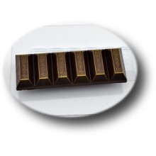Форма для отливки шоколада "Батончик Дякую"